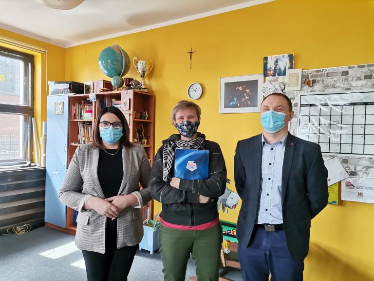 Spotkanie w Placówce Wsparcia Dziennego Świetlicy „Pod Kasztanem” Caritas