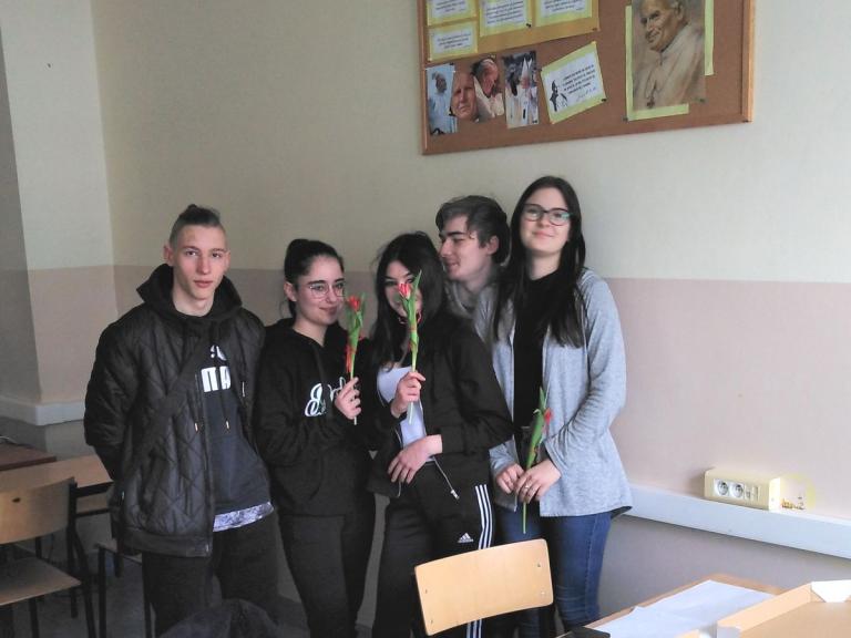 Dzień Kobiet w 9-15 Hufcu Pracy w Tarnobrzegu