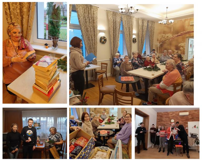 11-19 Hufiec Pracy w Słupsku z życzeniami u seniorów