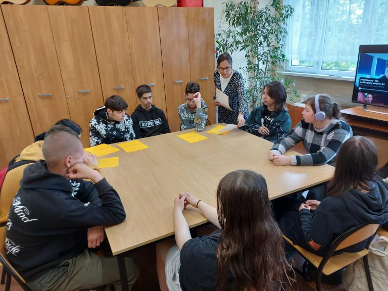 Zajęcia profilaktyczne w 11-19 Hufcu Pracy w Słupsku