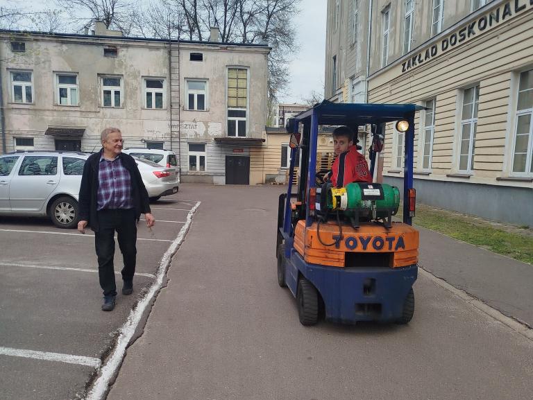 CEiPM Łódź: Szkolenie „Magazynier operator wózków jezdniowych podnośnikowych z bezpieczną wymianą butli”