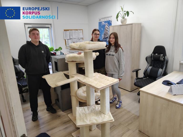 Projekt EKS „Pomocna Łapa” - uczestnicy 11-23 Hufca Pracy w Słupsku działają dalej!