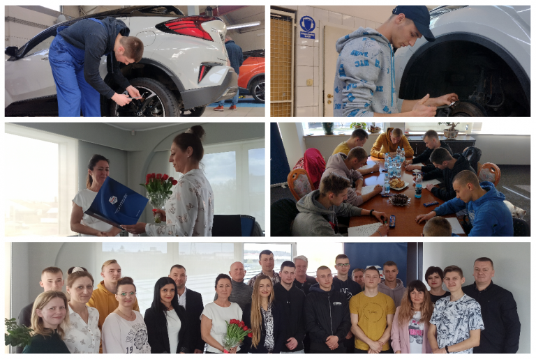 Wojewódzki Konkurs „Sprawny w zawodzie 2023 – mechanik pojazdów samochodowych” w 11-23 Hufcu Pracy w Słupsku
