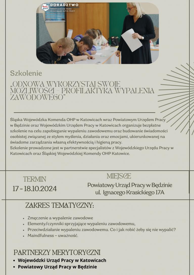 Profilaktyka wypalenia zawodowego