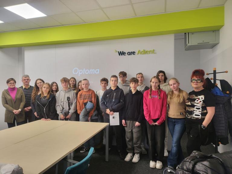 Wizyta studyjna w firmie ADIENT w Świebodzinie