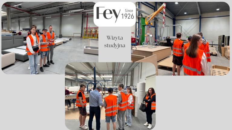 Wizyta studyjna w  firmie Materace FEY