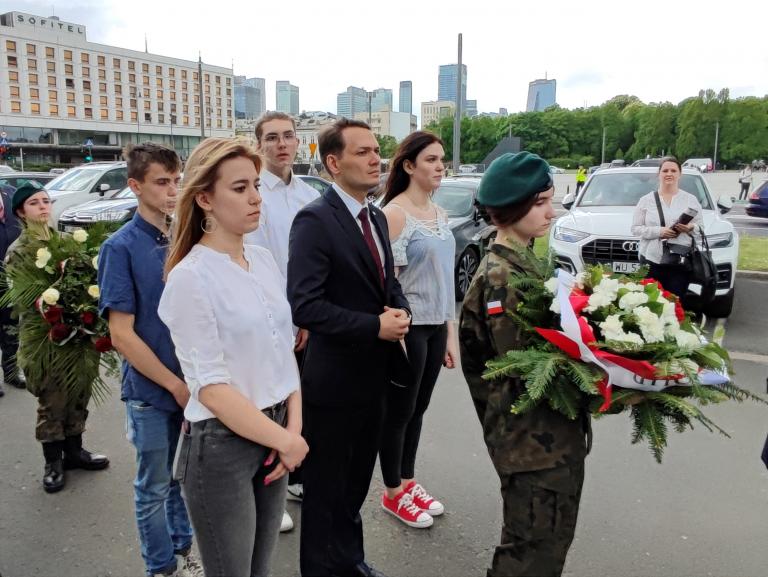 Ku czci Marszałka Józefa Piłsudskiego i gen. Władysława Andersa