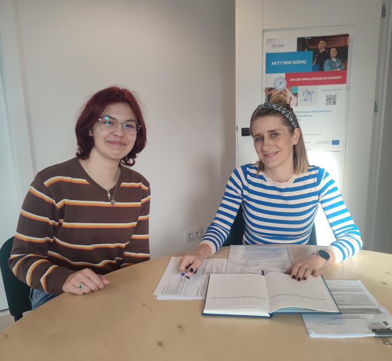 Rozpoczęcie I etapu projektu „Aktywni górą!”  w Młodzieżowym Centrum Kariery i Hufcu Pracy w Śremie