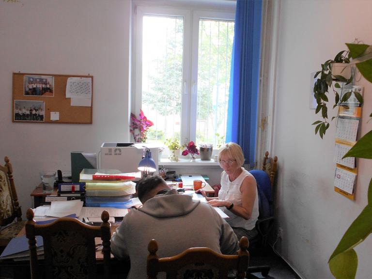 Spotkanie rekrutacyjno-organizacyjne dotyczące szkoleń zawodowych w Centrum Edukacji i Pracy Młodzieży w Kaliszu