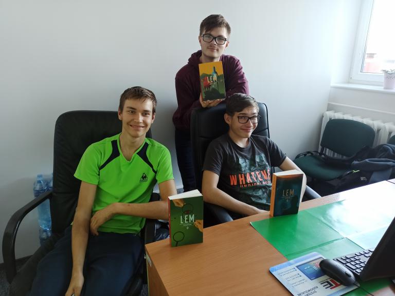 Realizacja projektu „W stronę gwiazd, Lem wśród nas” w 11-12 Hufcu Pracy w Gdyni 
