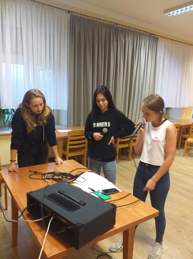 CAM.ERATO PODCZAS PRÓBY AKTORSKIEJ