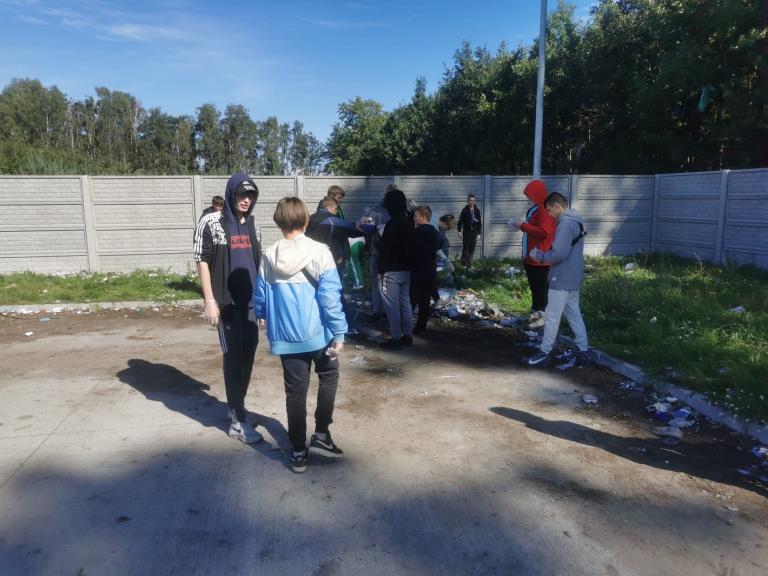 „Sprzątanie świata” w Wolsztynie