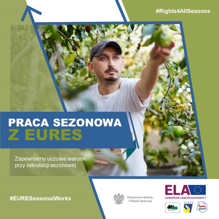Pracę sezonowa Eures