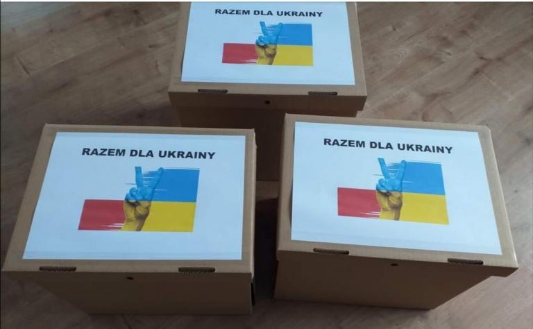 11-23 Hufiec Pracy w Słupsku solidarnie z Ukrainą