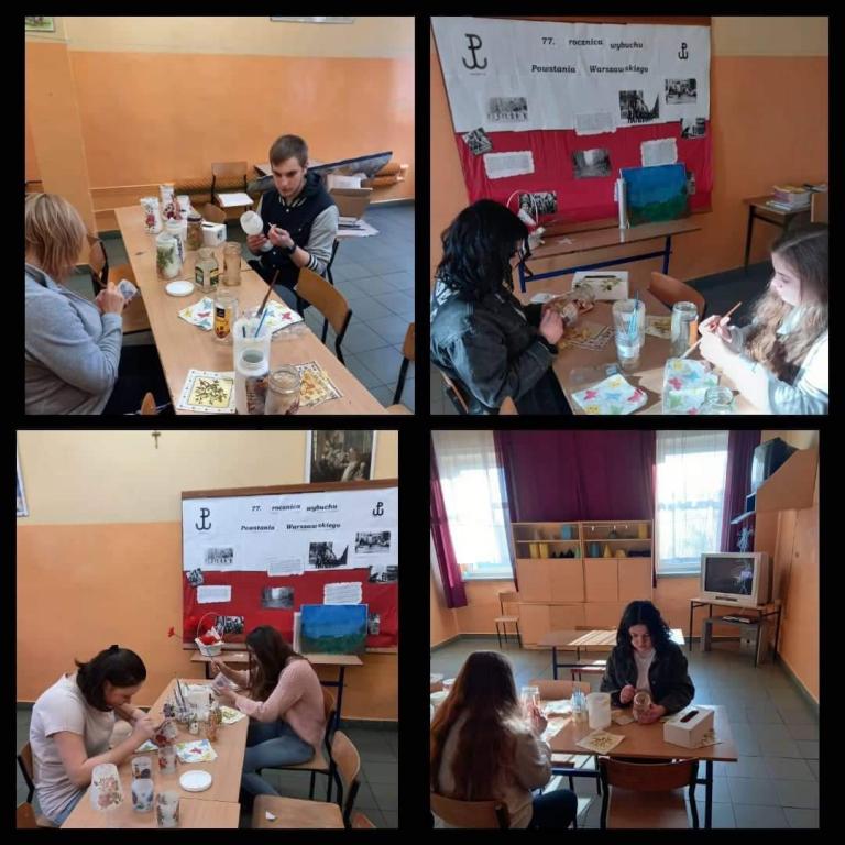 Upominek dla babci i dziadka na szkle malowany