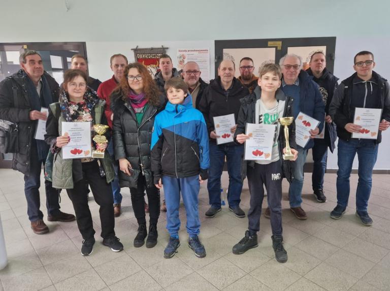 Walentynkowy turniej szachowy w Człuchowie