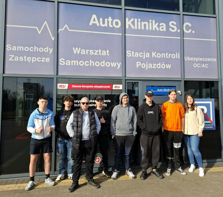 Wizyta studyjna w firmie AUTO-KLINIKA S.C.