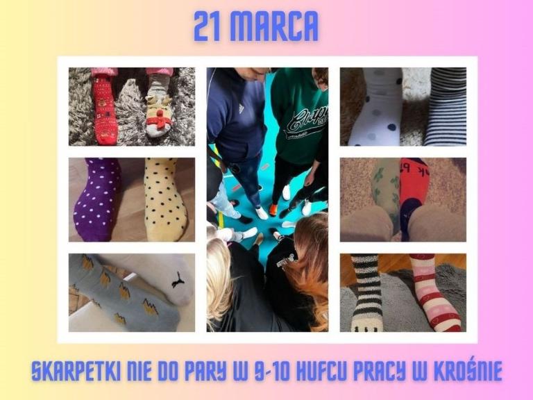 Skarpetka nie do pary w 9-10 Hufcu Pracy