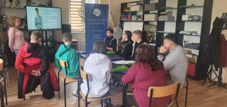 Przygotowanie do praktyk zagranicznych uczestników Hufca Pracy w Kaliszu