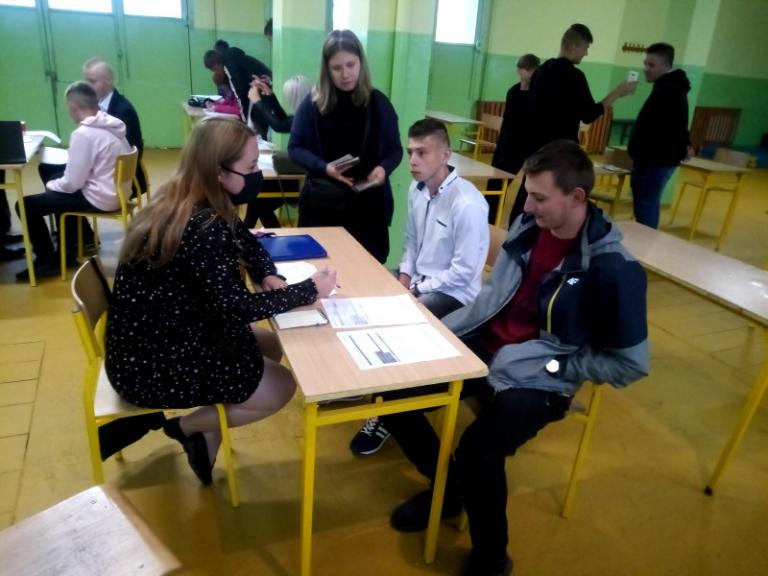 SPOTKANIE ORGANIZACYJNE KADRY ROZWOJU ZAWODOWEGO Z MŁODZIEŻĄ W PIŃCZOWIE