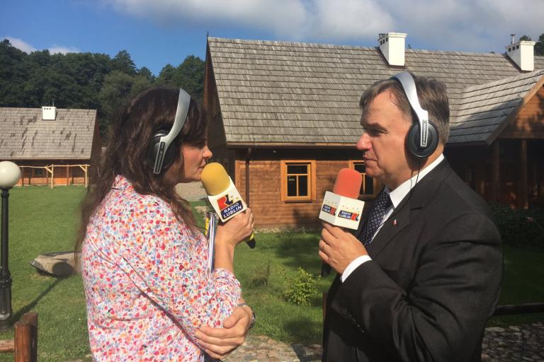 Z Roskoszy w Polskim Radiu Lublin