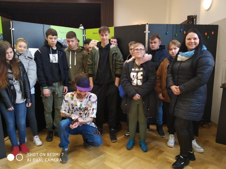 Żywa lekcja biologii dla uczestników 11-19 Hufca Pracy w Słupsku