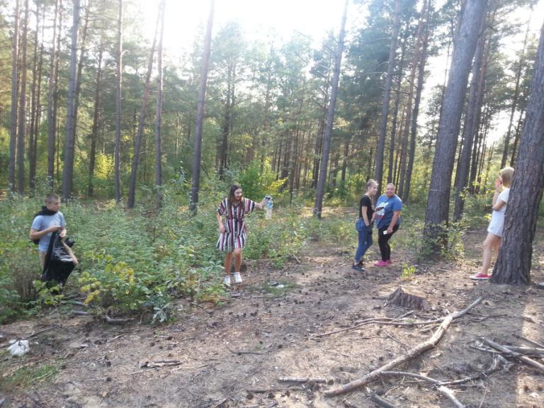 Wasilków: Sprzątanie lasu w środowisku lokalnym