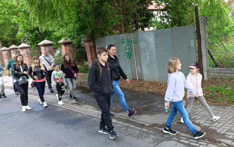 Rajd pieszy konińskiego Hufca Pracy