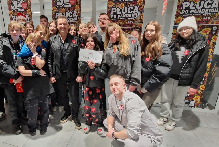 OSiW Człuchów wspomaga Wielką Orkiestrę Świątecznej Pomocy