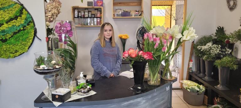 Dzień Florysty w 11-16 Hufcu Pracy w Kwidzynie