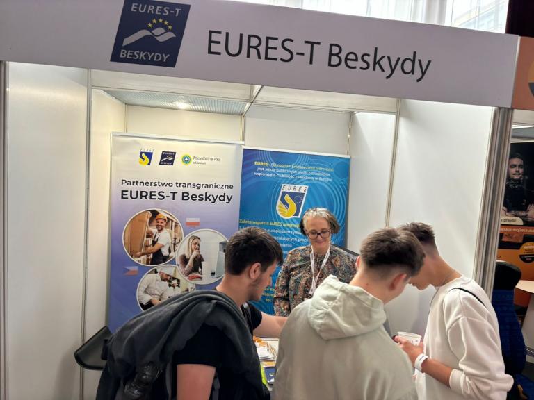 Partnerzy EURES T Beskydy aktywnie uczestniczą w targach pracy Profesia Days 2024 w Žilinie! 