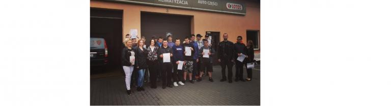 Wizyta studyjna dla młodzieży zorganizowana przez Młodzieżowe Centrum Kariery w Kole