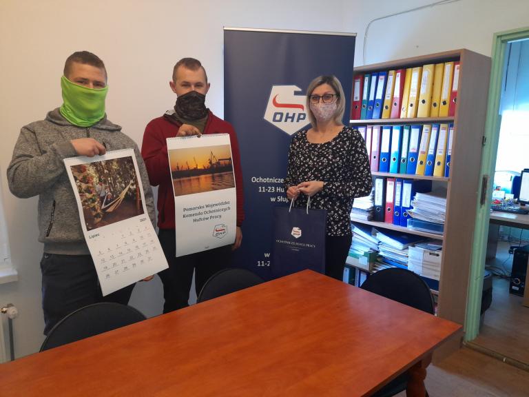 Wręczenie nagród w 11-23 Hufcu Pracy w Słupsku