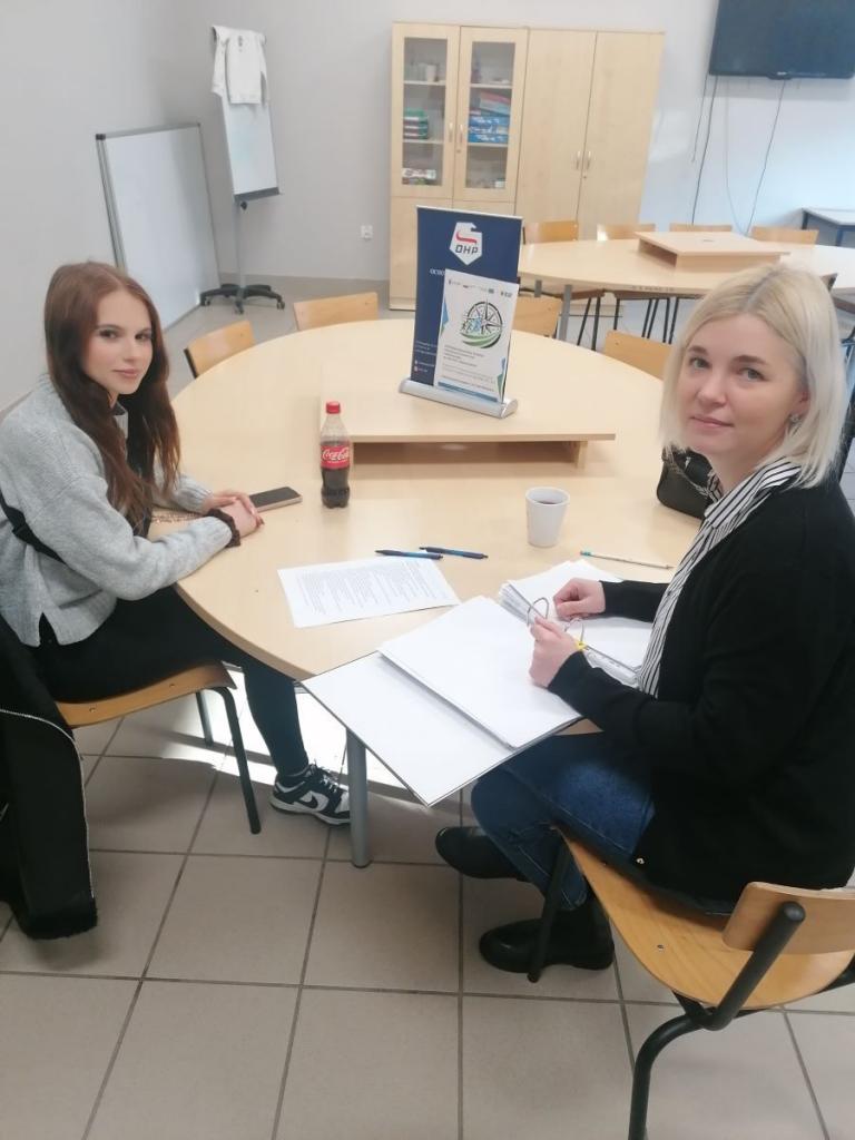 Rozpoczęcie pierwszych zajęć z doradztwa zawodowego w HP Przemków
