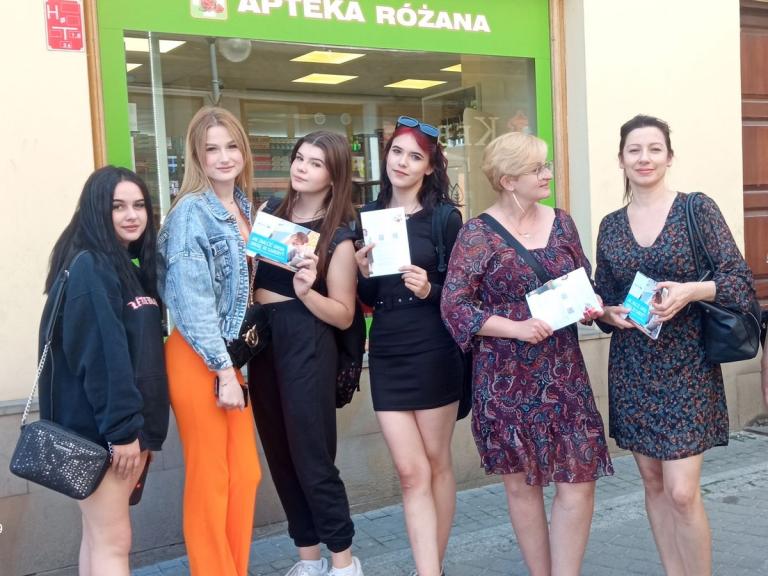 Promocja działalności CEiPM na ulicach miasta Przemyśla