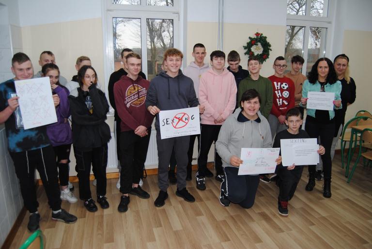 Zajęcia profilaktyczne w ramach wojewódzkiego programu „STOP PRZEMOCY” w Ośrodku Szkolenia i Wychowania w Szamocinie
