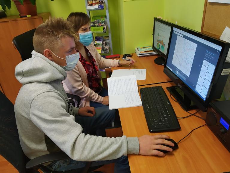Zajęcia wyrównawcze w 11-19 Hufcu Pracy w Słupsku