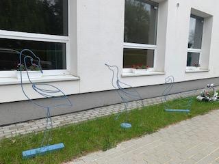 „Wyjątkowe ptaki” – ozdobienie terenu wokół OSiW 
