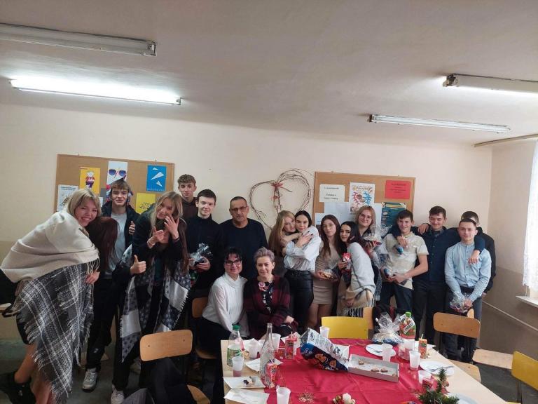 Spotkanie wigilijne w przemyskim 9-13 Hufcu Pracy