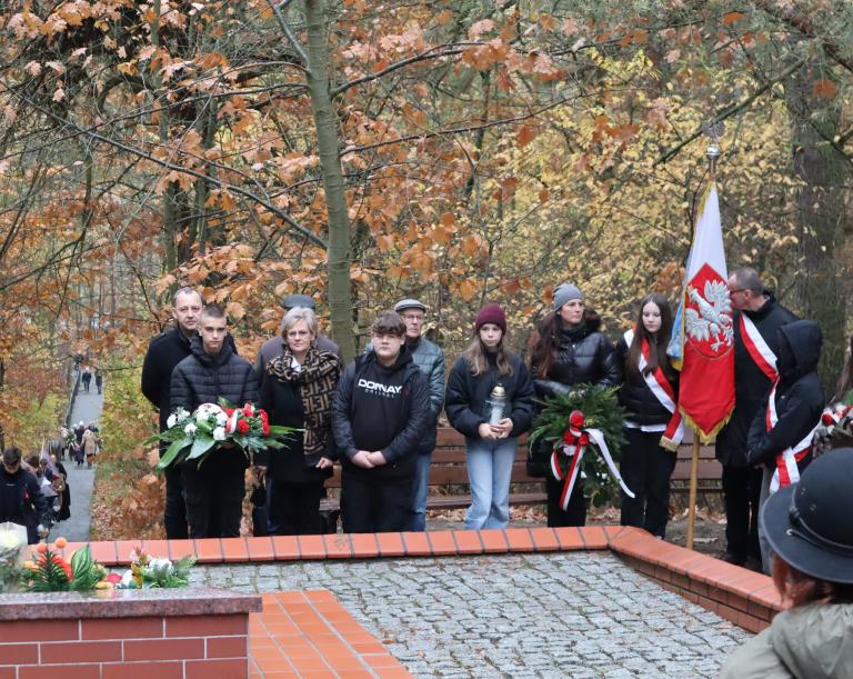 Delegacja z Ośrodka Szkolenia i Wychowania w Próchnowie na Wzgórzach Morzewskich