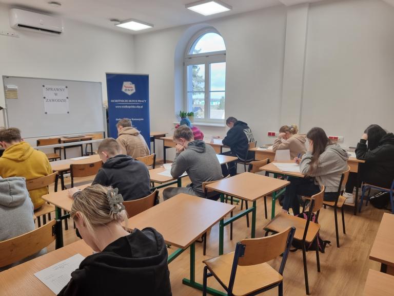 Konkurs „Sprawny w zawodzie w zakresie BHP” w Hufcu Pracy  w Krotoszynie