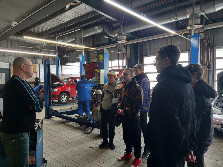 Wizyta studyjna w firmie AUTO-KLINIKA w Siemianowicach Śląskich