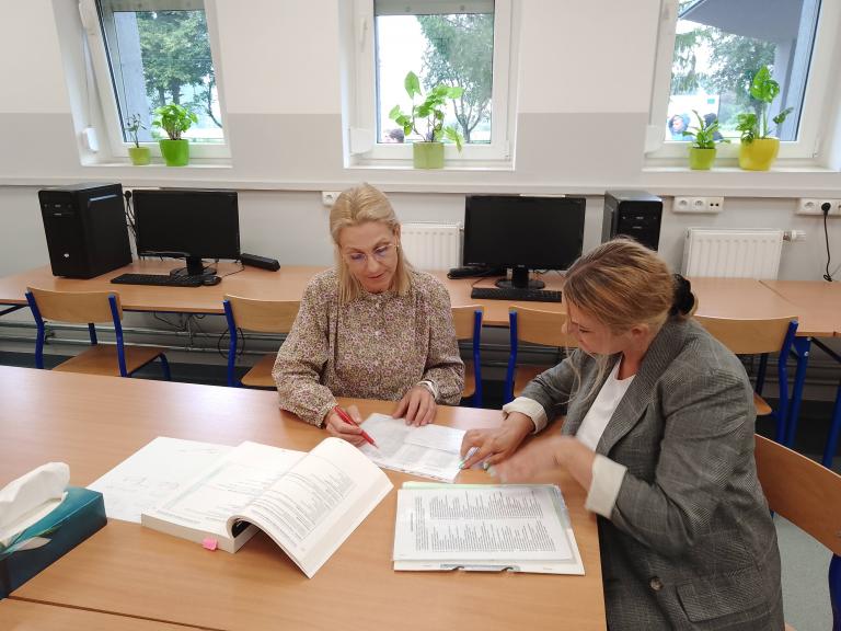 Spotkanie z doradcą zawodowym Zespołu Szkół w Nowym Dworze Gdańskim