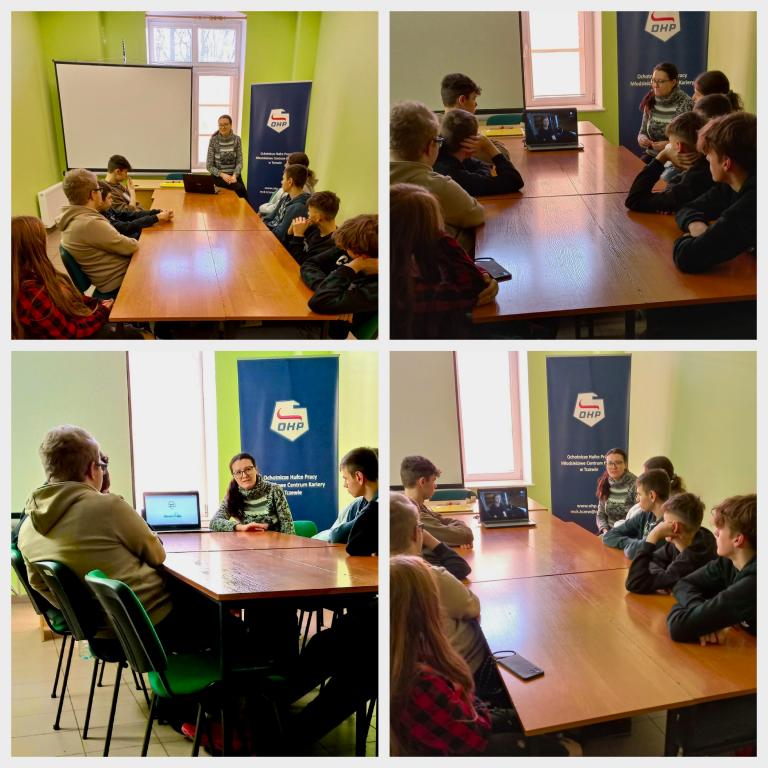 Spotkanie z doradcą zawodowym uczestników OSiW w Tczewie