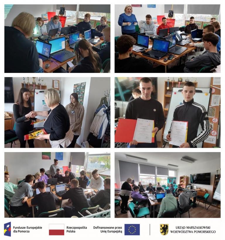 Szkolenie z kompetencji cyfrowych w 11-5 Hufcu Pracy w Lęborku 