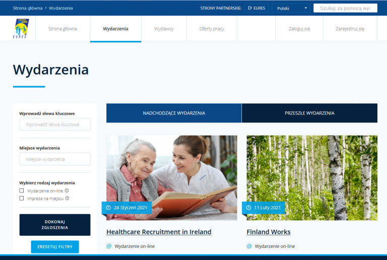 EUROPEJSKIE TARGI PRACY ONLINE