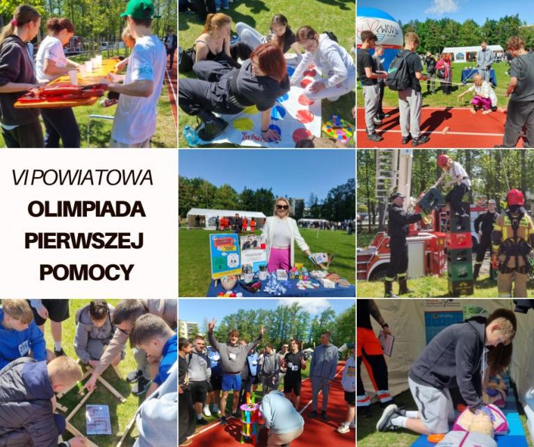 Doradcy zawodowi na VI Powiatowej Olimpiadzie Pierwszej Pomocy 