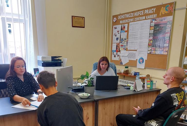 Konsultacje doradcze w Młodzieżowym Centrum Kariery w Pleszewie
