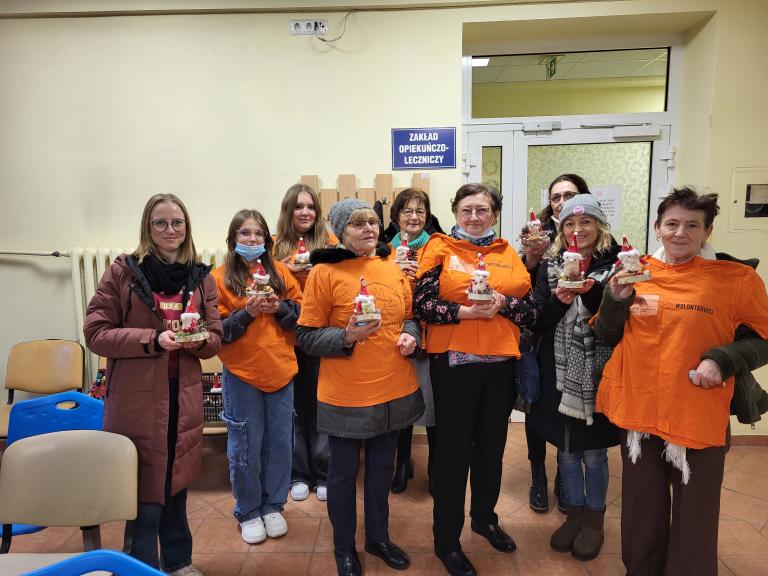 Kościańscy uczestnicy z „Wesołą Kolędą”