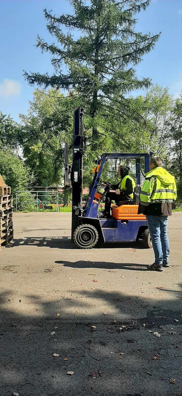 Kurs Operatora wózków widłowych zakończony 